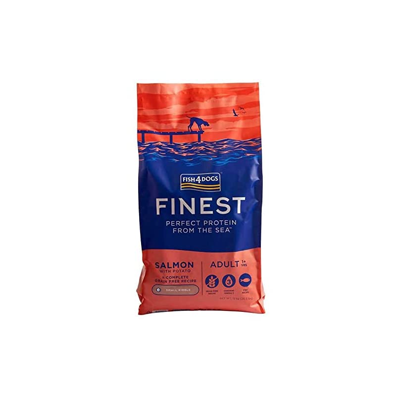 フィッシュ4ドッグ ドッグフード ファイネスト サーモン小粒12kg