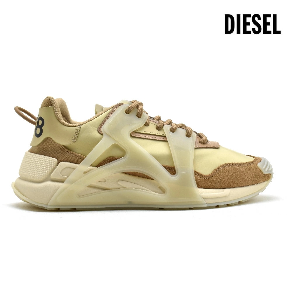 ディーゼル スニーカー メンズ ローカット ダッドシューズ トープ ベージュ系 DIESEL S-SERENDIPITY MASK[26544188h8810]