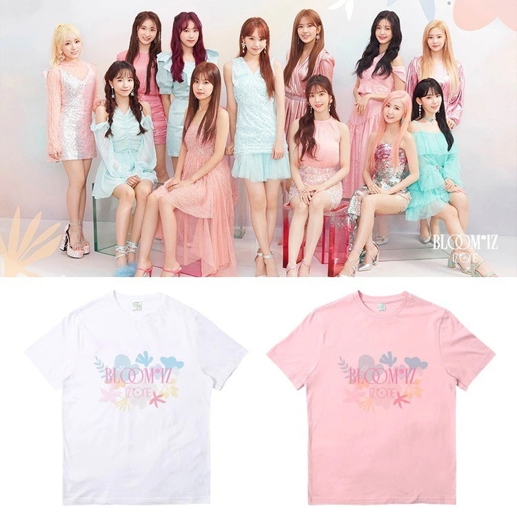izone アルバム Bloomiz 半袖 Tシャツ メンズ レディース プリント