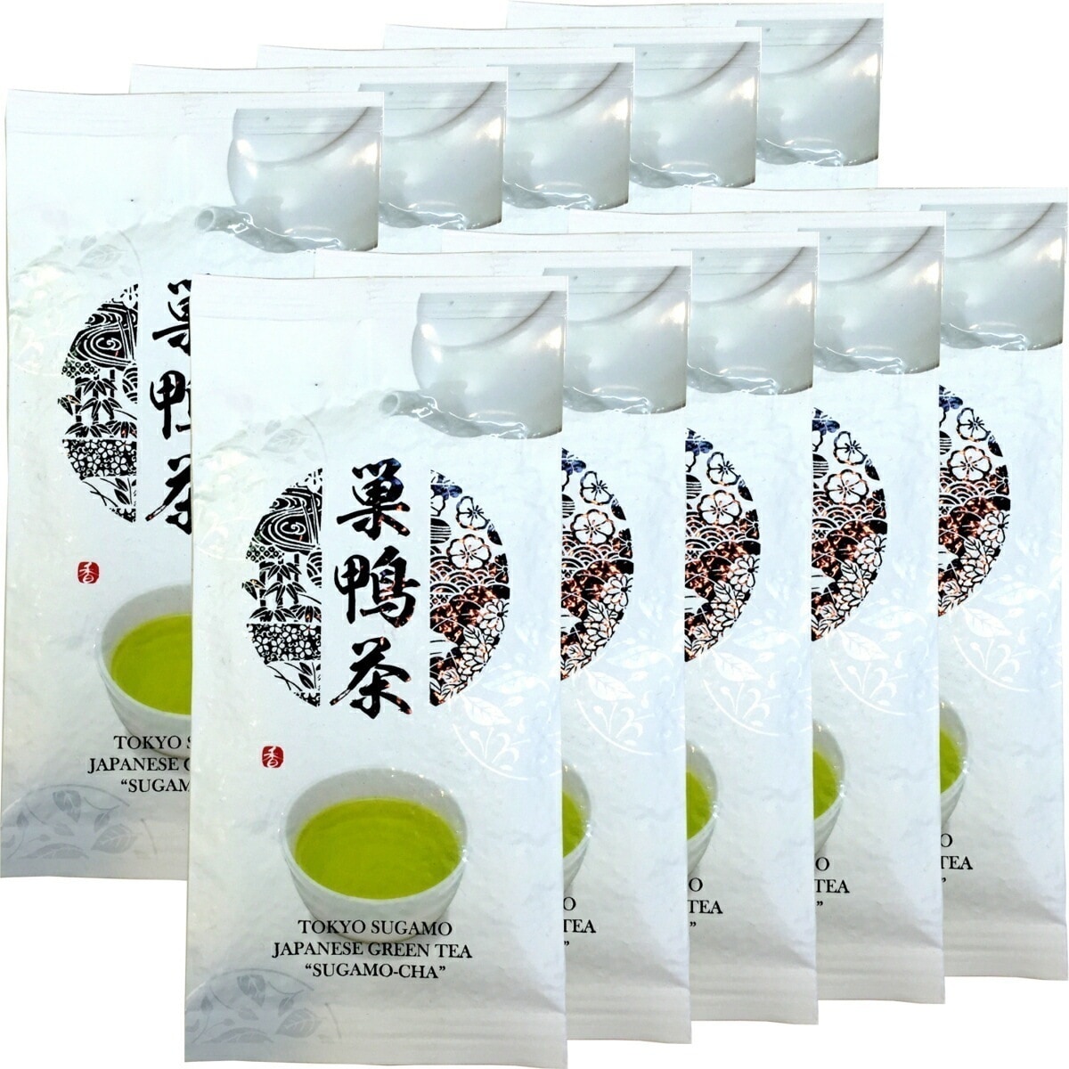 高級日本茶 巣鴨のお茶屋さん山年園でしか買えない「巣鴨茶」 100g10袋セット 茶葉 深蒸し茶 お茶 緑茶 国産 掛川茶 茶葉 カテキン 贈り物 名品 ギフト プレゼント 父の日 御中元 プチギフ