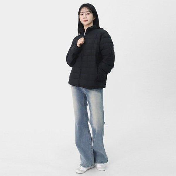 女性の冬のクラシックダウンライクキルティングキルティング軽量パ...