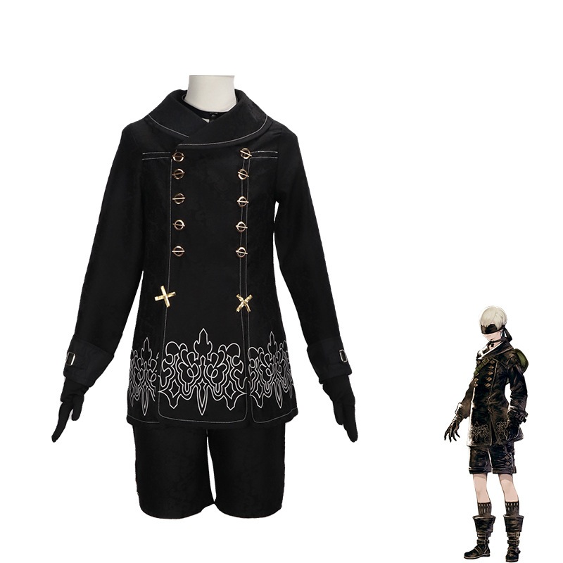 ニーア オートマタ コススーツ 2b シスタードレス 9s 衣装 コスプレ アニメ ステージスーツ 2b シスターコススーツ