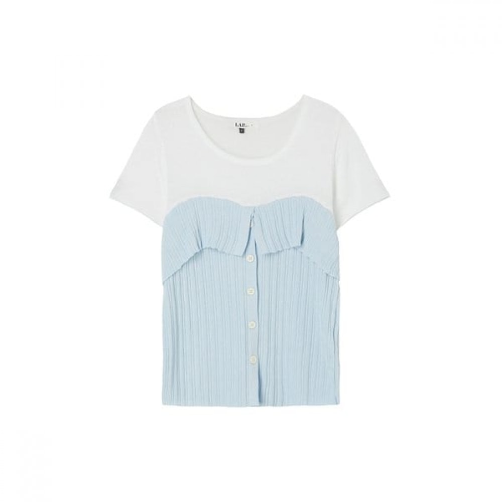 ブランド レイヤード配色リブニット AR2KH620