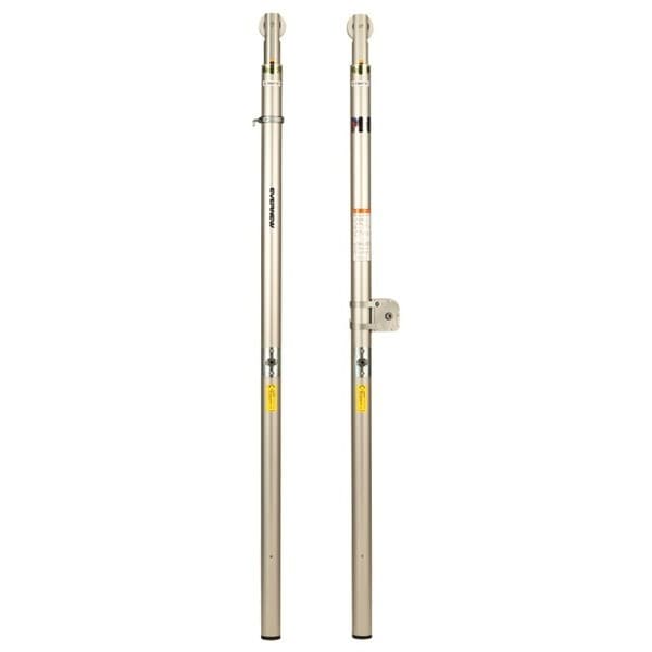 EKD751 3 バレー支柱アルミ7 25cm 【法人限定】 メーカー直送