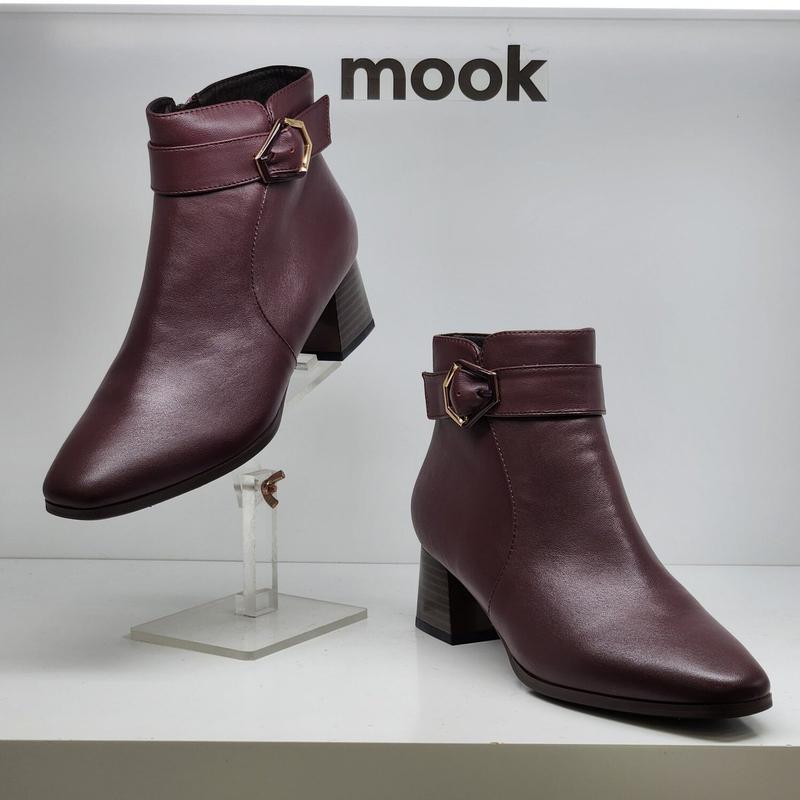 女性六角まだらコーティングバックル装飾アンクルブーツ 322611 AH TZFY1SD