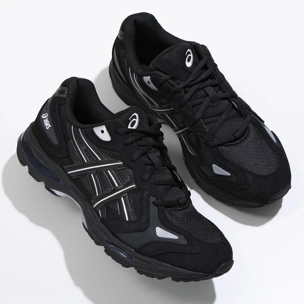 ASICS アシックス スニーカー GEL-K1011 1203A830-001 メンズ ローカット メッシュ レースアップ シューズ 靴 Black/Pure Silver