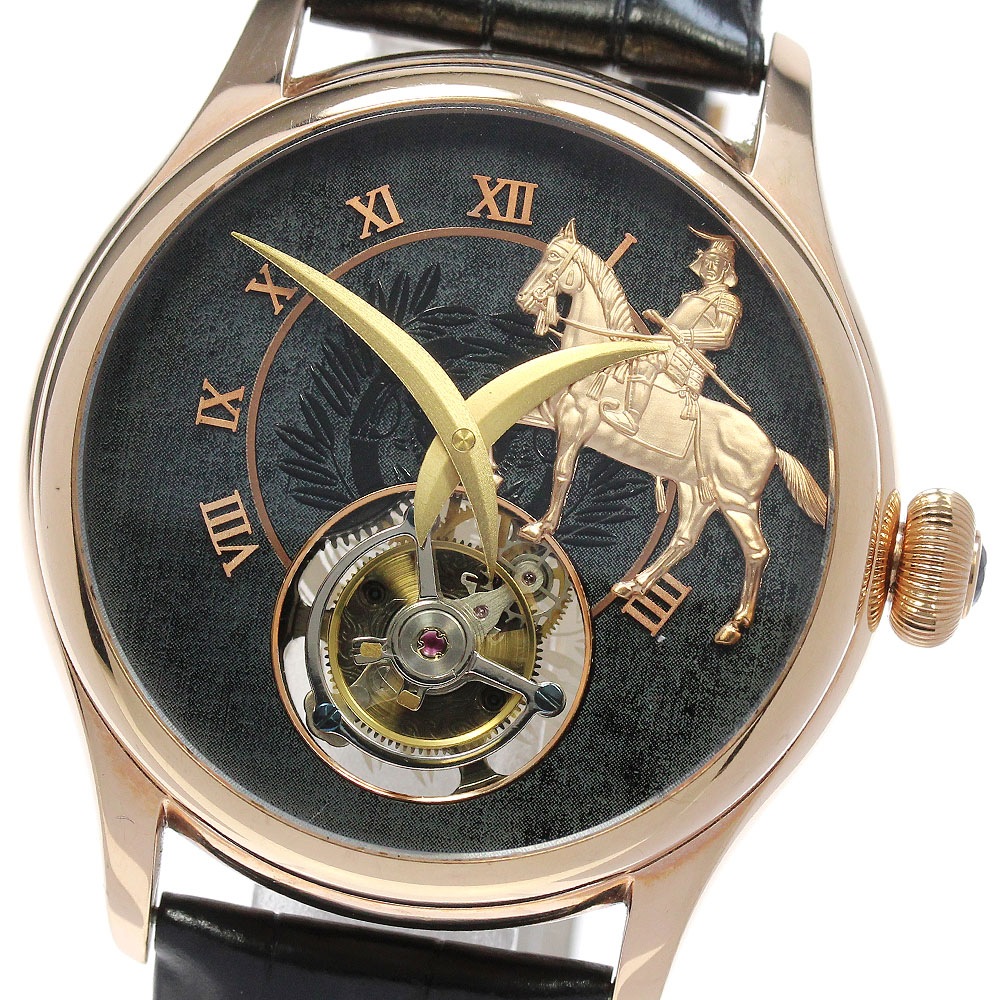 メモリジン MEMORIGIN 伊達政宗限定モデル 手巻き メンズ _861875【中古】