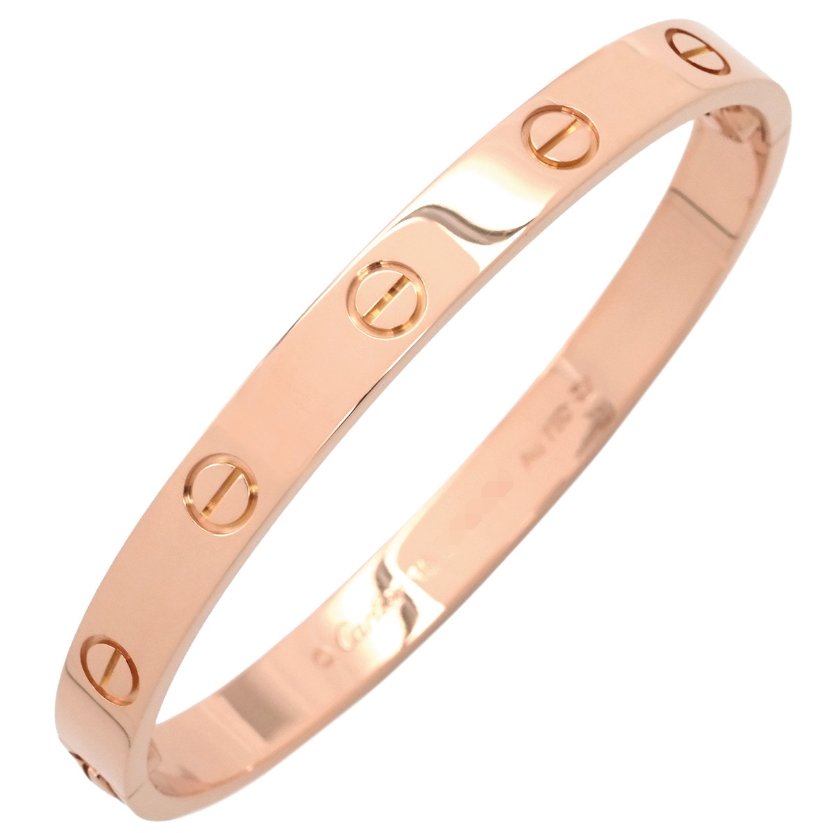 カルティエ ブレスレット LOVE ラブブレス 旧型 ピンクゴールド #16 750 18K PG バングル 【中古】