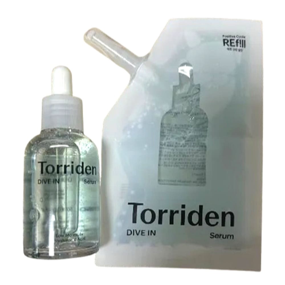 ダイブイン低分子ヒアルロン酸セラム 50ml＋リフィル50ml 単独企画セット／韓国コスメ 高保湿美容液 敏感肌用 角質層までうるおう 大容量100ml