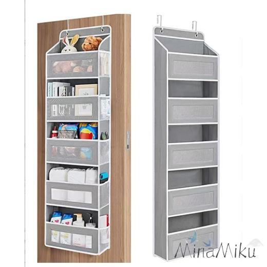 おもちゃ入れ 【新品現品】ウォールポケット 吊り下げ 小物入れ 便利 壁掛けポケット ぬいぐるみ 収納 小物収納 ぬいぐるみ収納 透明 a4 ドア掛け 5段