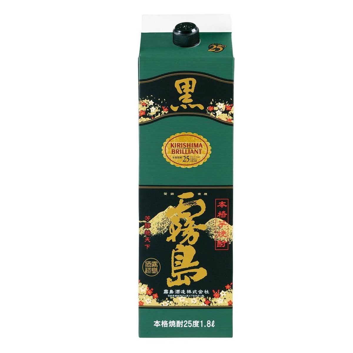 芋焼酎 25度 1.8L (1800ml) パック 6本入 1ケース(6本)
