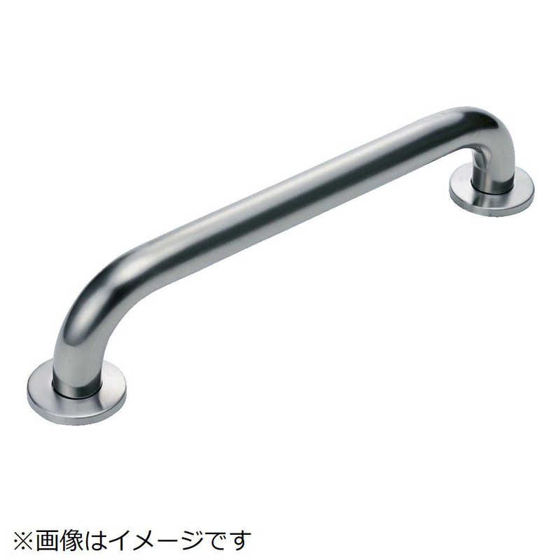 トラスコ中山 セーフティーバー ステンヘアライン仕上 Φ25XP600XH75 TSB25600HL