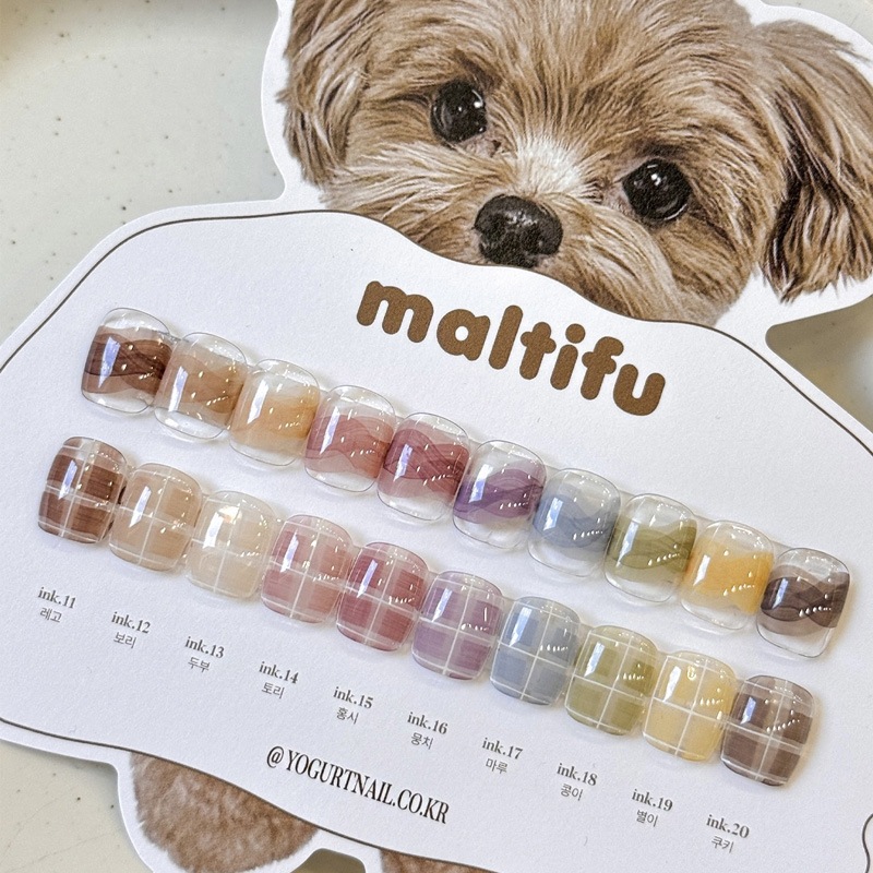 [YOGURT NAIL] 【 maltifu 】 INK GEL SEIRES 10色セット [ink.11~ink.20] 11,016円