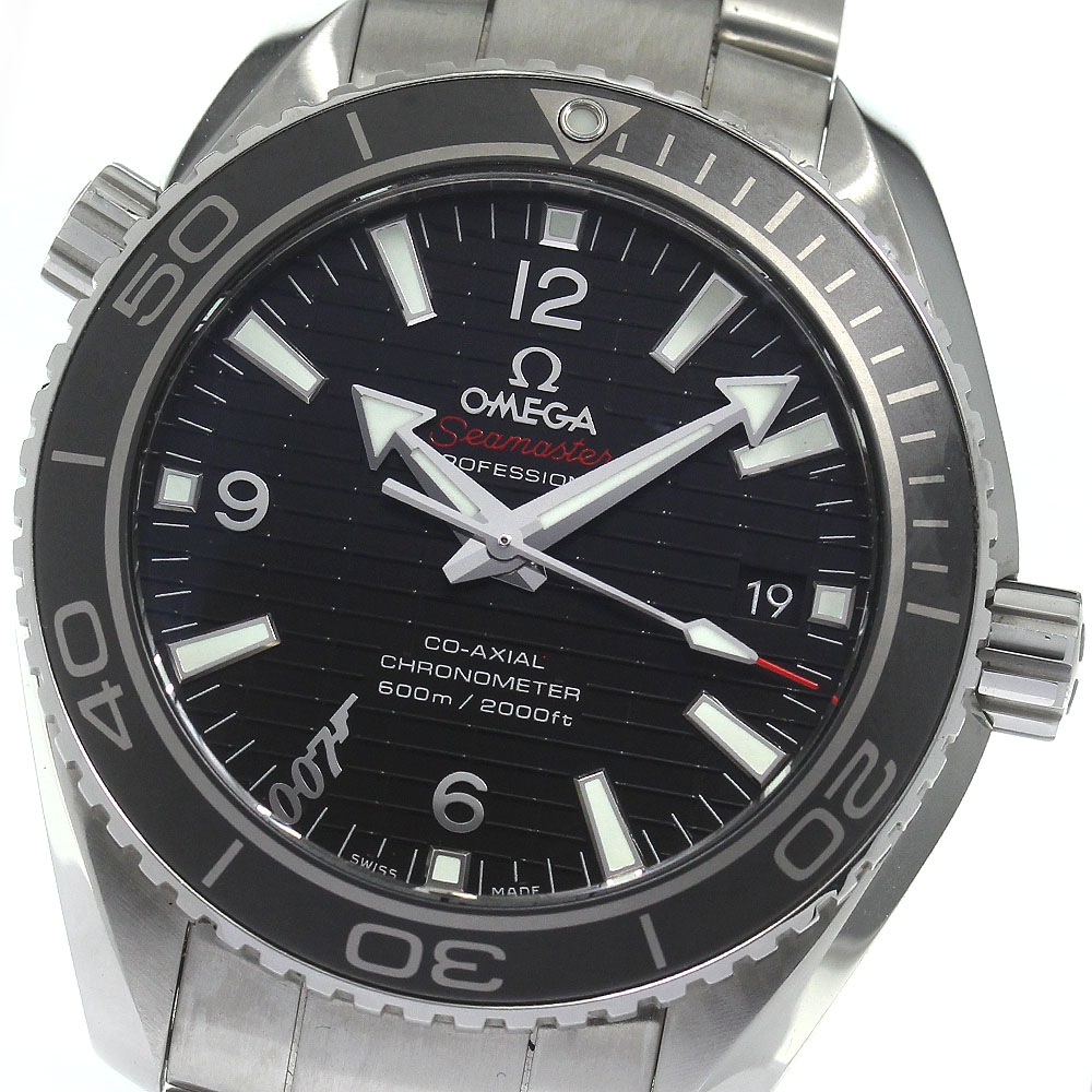 オメガ OMEGA 232.30.42.21.01.004 シーマスター プラネットオーシャン 007限定 コーアクシャル 自動巻き メンズ 美品 保証書付き_826509【中古】