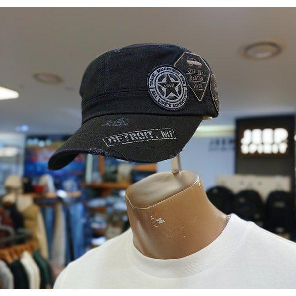 （共用）トントンワッペン装飾刺繍軍帽JR2GCU525BK_BP_BP