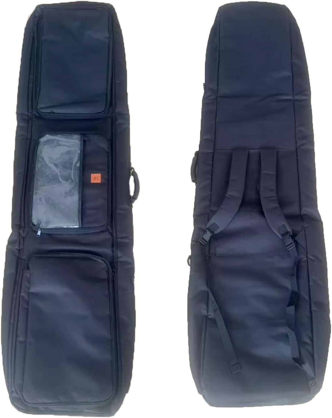 スノーボードバッグ 165cm 厚手パッド入り 多層構造 ハードケース並みの保護力 撥水加工 軽量設計 折りたたみ可能 メンズ レディース兼用 スキー板収納可 ブーツ ヘルメット ウェア一括収納