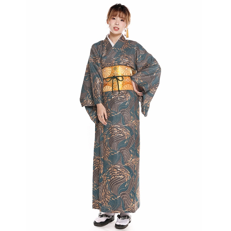 浴衣 9点セット 腰紐 初心者でも簡単 綿 オリジナルデザイン 可愛い