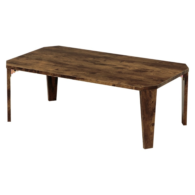 ローテーブル テーブル 折りたたみ おしゃれ 木製 折れ脚 完成品 コンパクト デスク 机 90cm センターテーブル リビングテーブル