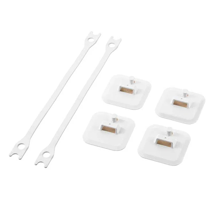 耐震 ゴムベルト 家具 転倒防止 震度7対応 150kg 2本入り 強力粘着 スチールラック対応 揺れ吸収 地震用ストッパー 冷蔵庫 食器棚 ホワイト