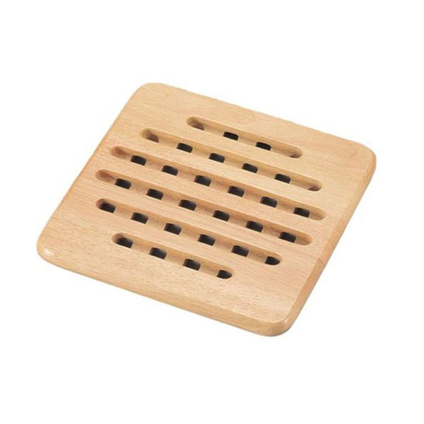 [5セット] パール金属 フレア 鍋敷 角型 H-3659X5