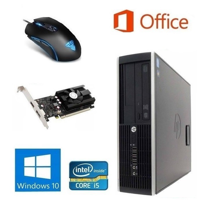 【ゲーミングPC】HP Pro 6300 単体 GT1030 搭載 SSD:2TB メモリー:8GB フォートナイト快適！ eスポーツ & ゲーミングマウス X9 usb有線 31,396円