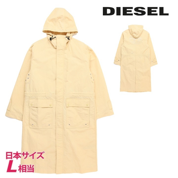 オーバルD バックロゴ 超軽量 フーデッドロングコート レディース J-LUI-A die-l-o-f4-60a