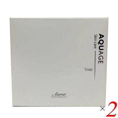 アクアージュ　スキンケアソープ　80g 2個 Qoo10] アクアージュ スキンケア ソープ 80g : スキンケア