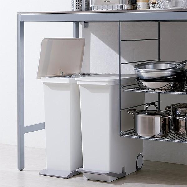 ゴミ箱 スリム おしゃれ キッチン リビング キャスターつき ごみ箱