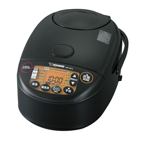 象印マホービン 炊飯器 5.5合 極め炊き IHタイプ 日本製 保温30時間 ブラック NW-VE1