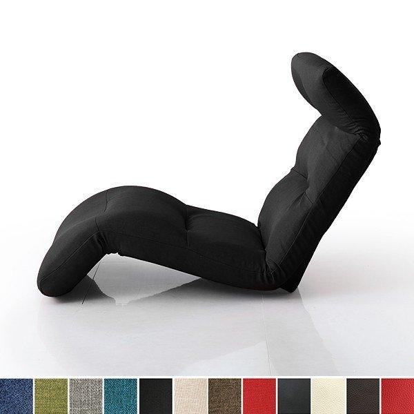 座椅子 おしゃれ リクライニング ハイバック コンパクト 折りたたみ 日本製