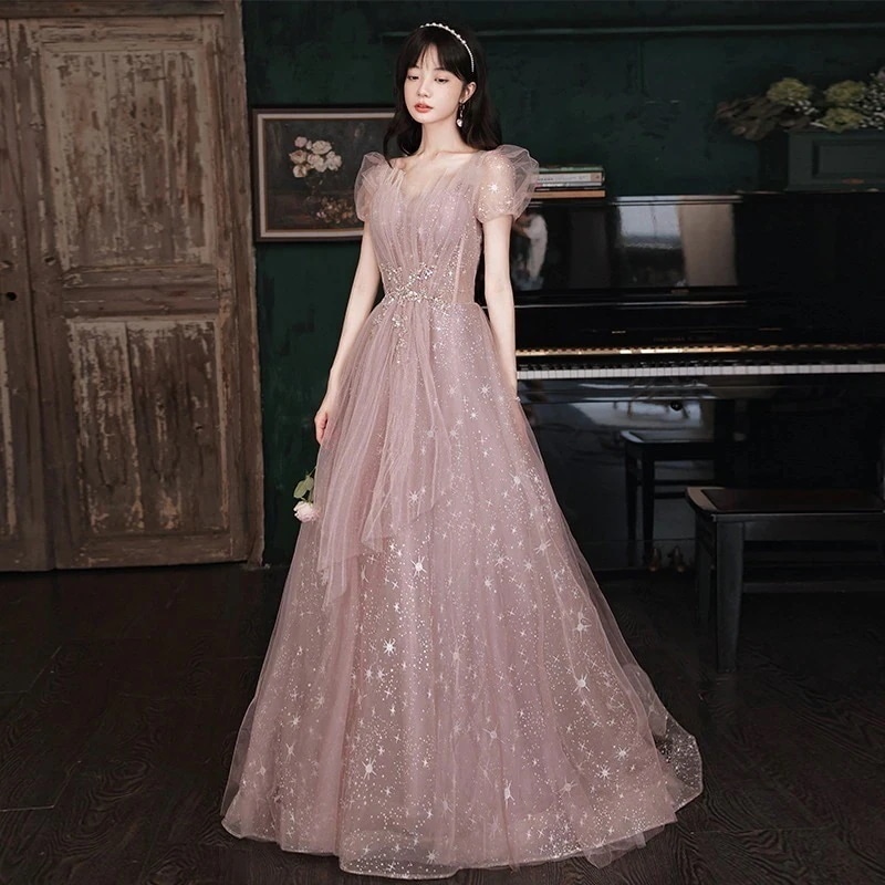 気質 パーティードレス2024大人気 新作 高級感 気質 ワンピース 花嫁ロングドレス 結婚式ワンピース 結婚式 ドレス ウェディングドレス 白 ロングドレス 韓国ファッション97