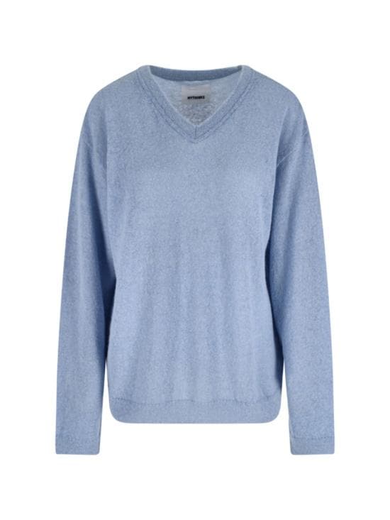 MYTHINKS Women Knitwear MY708SAX Blue