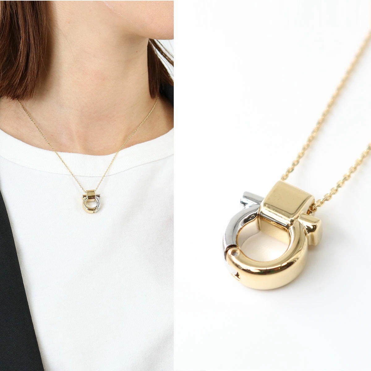 755758 ガンチーニネックレス GOLD アクセサリー プレゼント ギフト ブランド