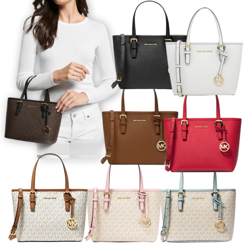 JET SET TRAVEL エキストラスモールロゴレディース2WAYトートバッグ