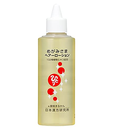 銀座まるかん めがみさまヘアーローション 140ml 植物エキス ヒマシ油 センブリ アシタバ 乾燥 保湿 女性 男性 メンズ 毛活 フサフサ 黒髪 白髪
