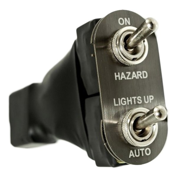 ハザード＆リトラスイッチ ブラックステンレスヘアライン NAロードスター 2183