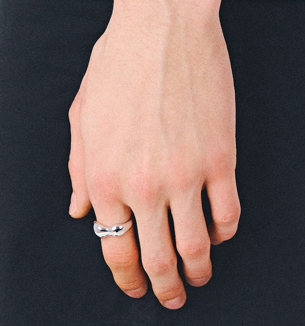 【TEE RING JAY】Liquid Twice Ring★SEVENTEEN ホシ着用 リング Qoo10 [セブチ ホシ着用] リング 指輪 [シ
