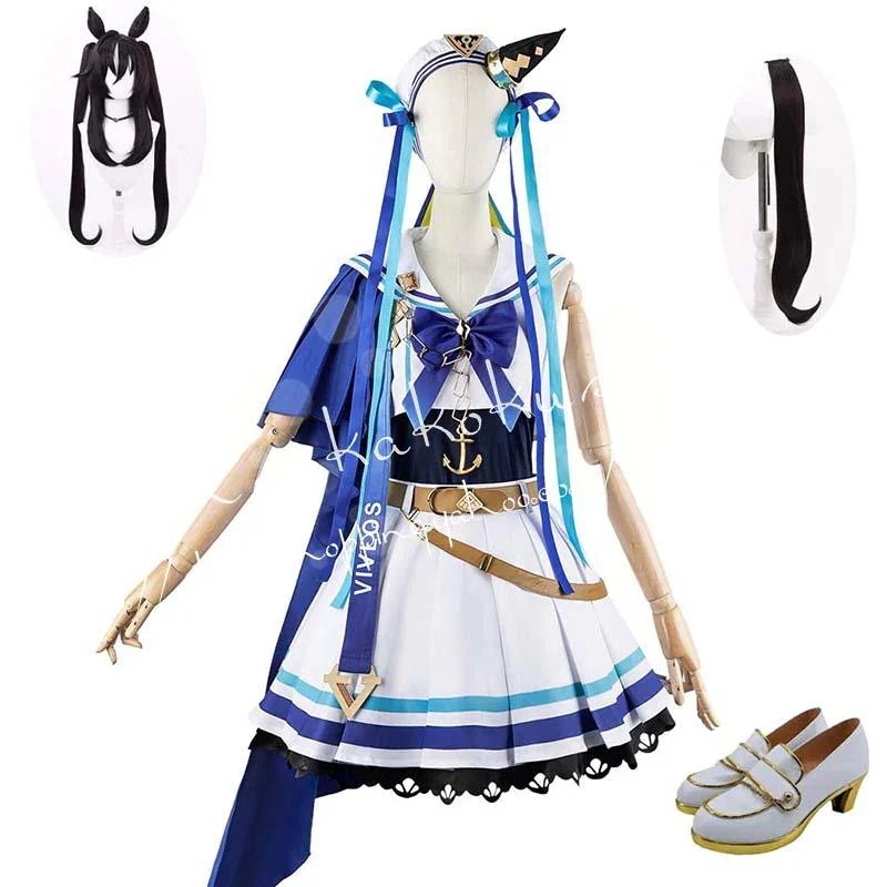 2026 新品 G ウマ 娘 プリティー ダービー ヴィブロス 勝負 服 コスプレ衣装 日常 ハロウィン 仮装 文化 祭