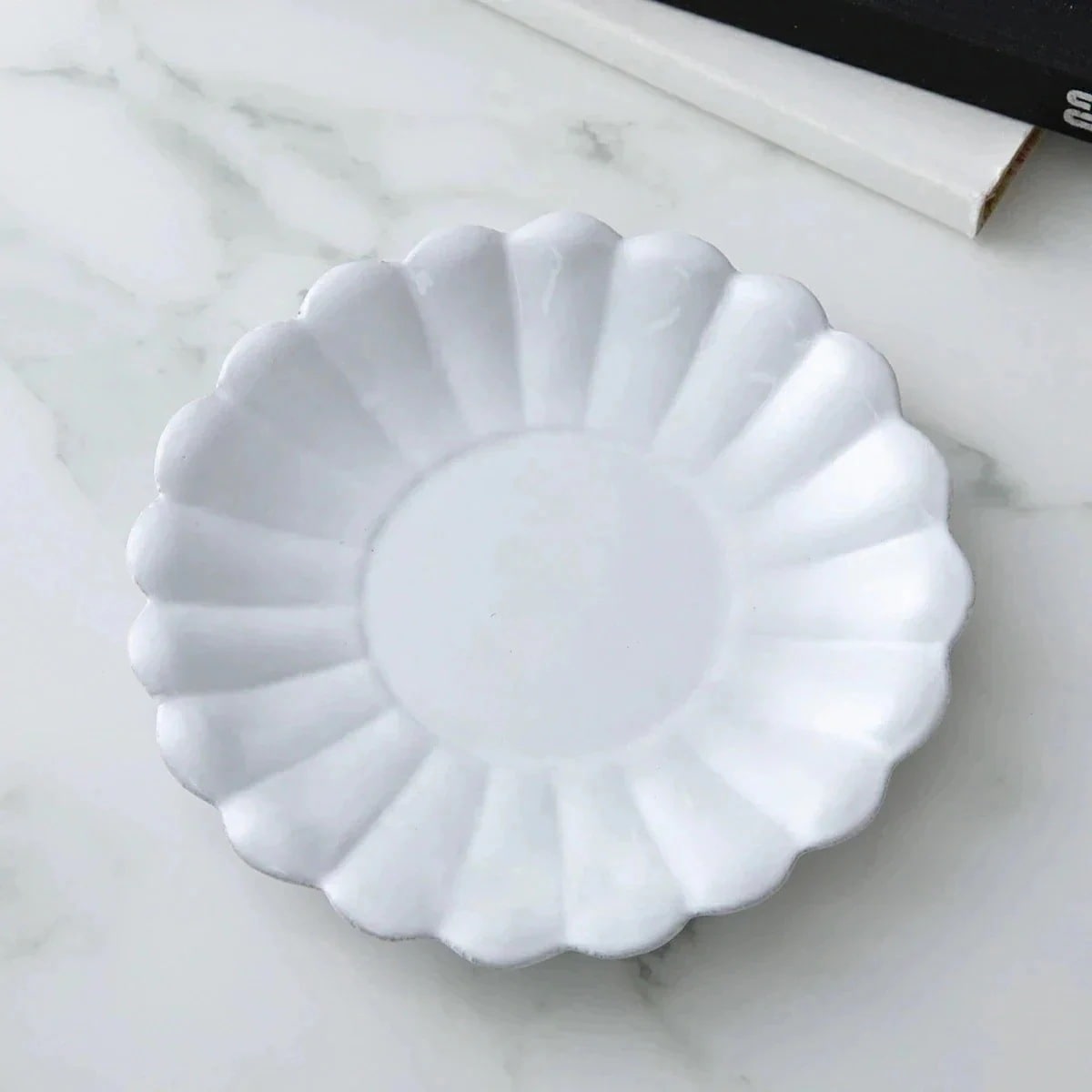 Astier de Villatte アスティエ・ド・ヴィラット デザートプレート Marguerite Dessert Plate ASPMRG1 陶器 食器