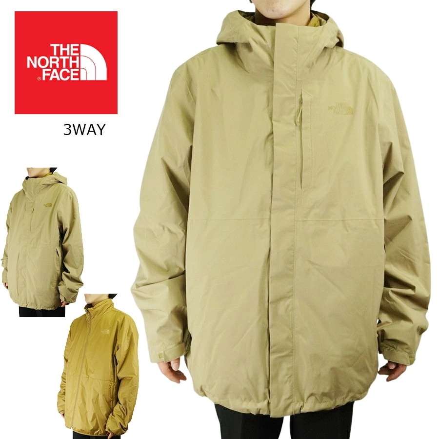 ノースフェイスTHE NORTH FACEメンズ ジャケットM CARTO TRICLIMATEカート トリクラメイトKELPTN/UTLTYBRN(ケ