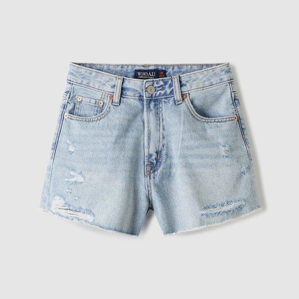 AK Bundang店 Destroyed Short Denim Shorts WHTJE26 4,176円