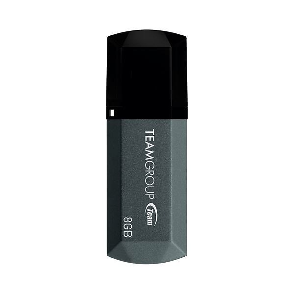（まとめ）TEAM USB2.0キャップ式USBメモリ8GB TC1538GB01[x5セット]