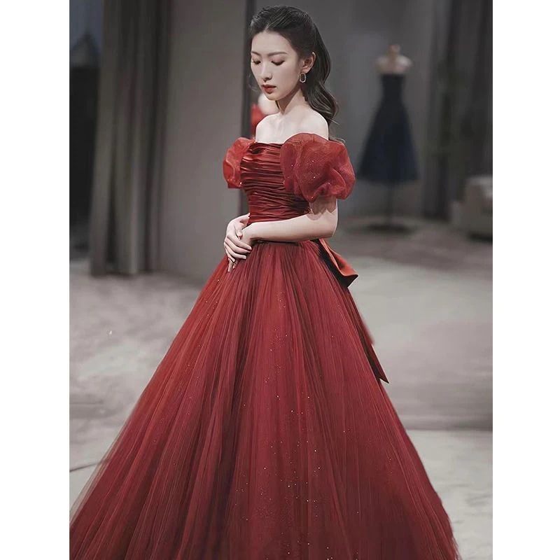 ドレス 2025 ホームエンゲージメントドレスブライダルドレスプリンセス