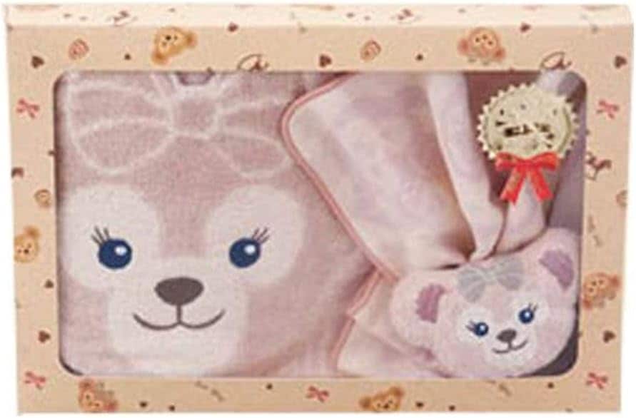 シェリーメイ ギフトセット（スタイガーゼハンカチ×2枚ラトル）【 ディズニー シー限定】出産祝い ベビーグッズ ピンク