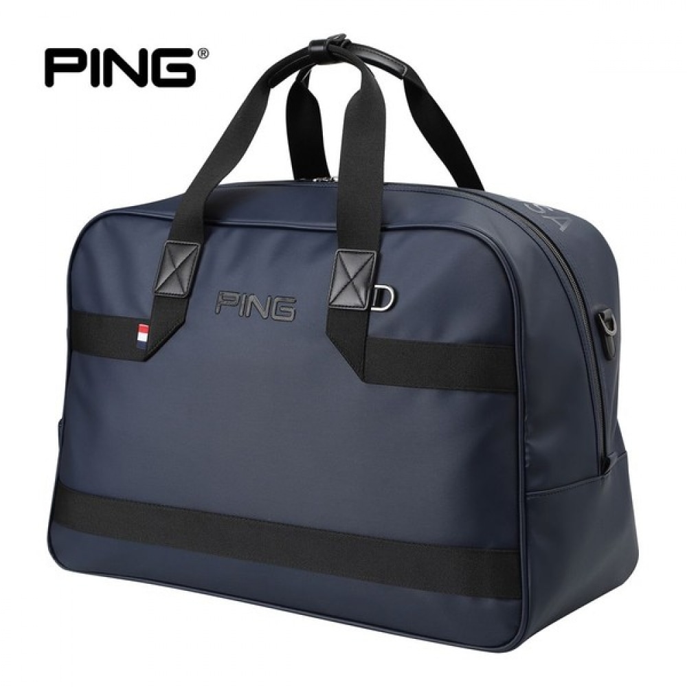 [ping] メンズラインポイントボストンバッグ