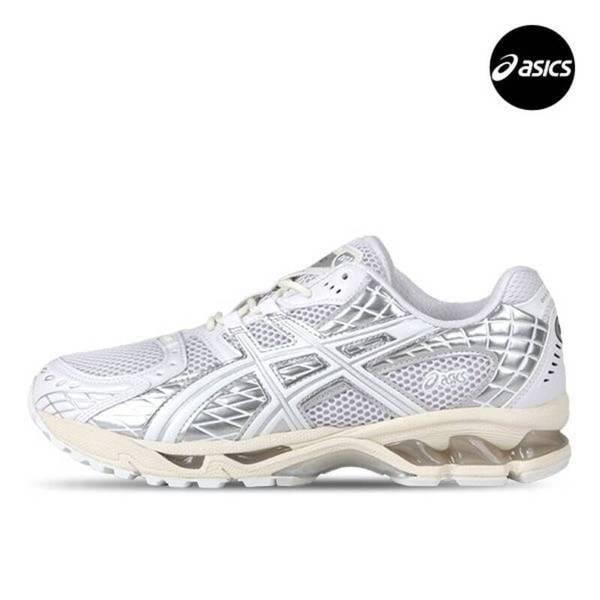 ゲルニンバス10.1 メンズ レディース スニーカー ホワイト ピュアシルバー 1203A761-100 909409