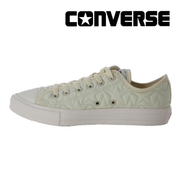 メンズ レディース スニーカー オールスター ライト キルティング ST OX オフホワイト ALL STAR シューズ 白 [2024年秋冬新作]10月25日発売