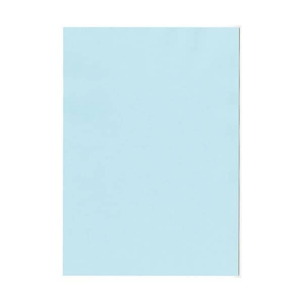 （まとめ） 北越コーポレーション 紀州の色上質A4T目 薄口 水 1冊（500枚） [x5セット]