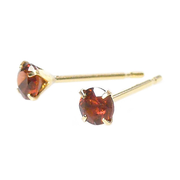 ガーネット ピアス 18k k18 天然石 18金ゴールド 1月誕生石 ジュエリー レディース 50代 40代 60代 30代 20代 シンプル 母の日 ギフト プレゼント おしゃれ