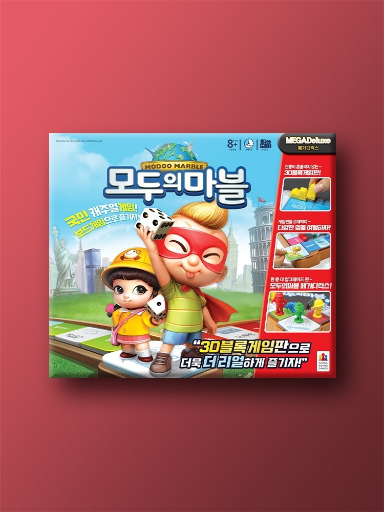 みんなのマーベルメガデラックスKorea Board Games Raon 韓国ボードゲーム 韓国語